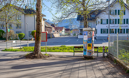 Litfaßsäule in Altenstadt